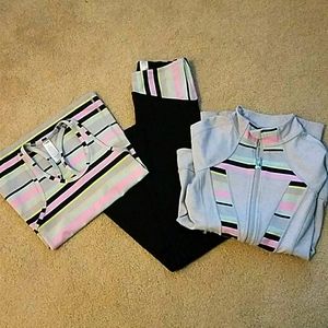 Ivivva Jacket, tank and leggings